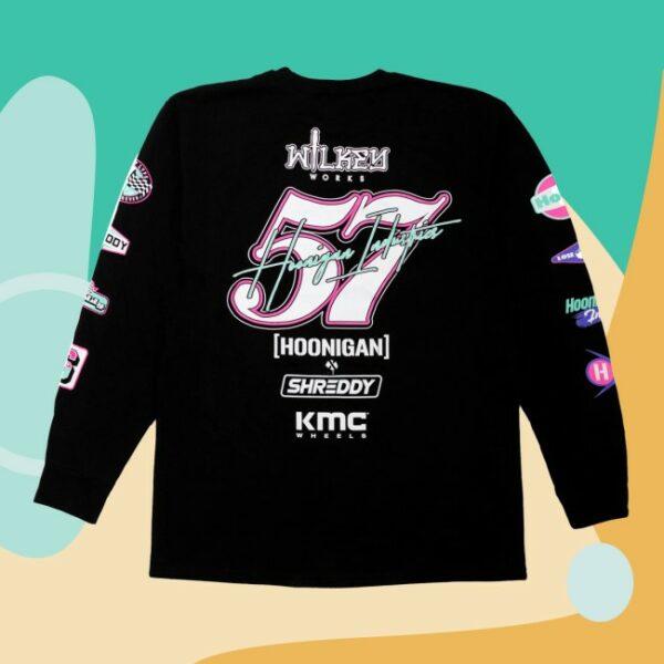 Hoonigan Store Merch Hoonigan X Shreddy 57 Long Sleeve T-Shirt