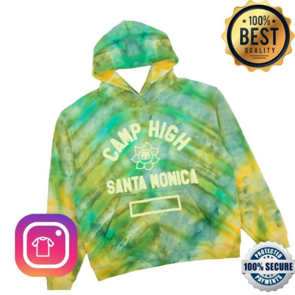 Camp High Store Merch Sunny C Tie Dye Hoodie