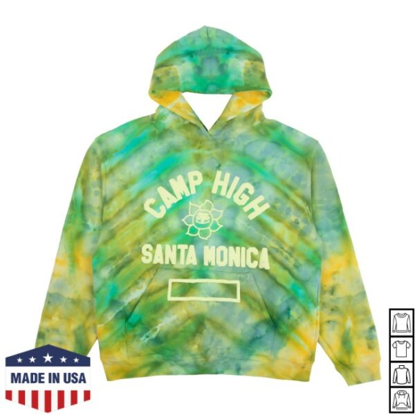 Camp High Store Merch Sunny C Tie Dye Hoodie