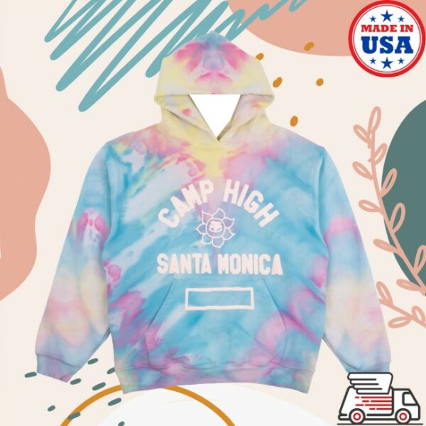 Camp High Store Merch Shop Sunny C Tie Dye Hoodie