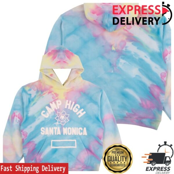 Camp High Store Merch Shop Sunny C Tie Dye Hoodie