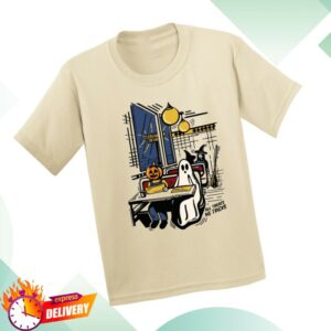Waffle House Store Merch Limited Edition All Tricks, No Treats Youth Halloween Tee