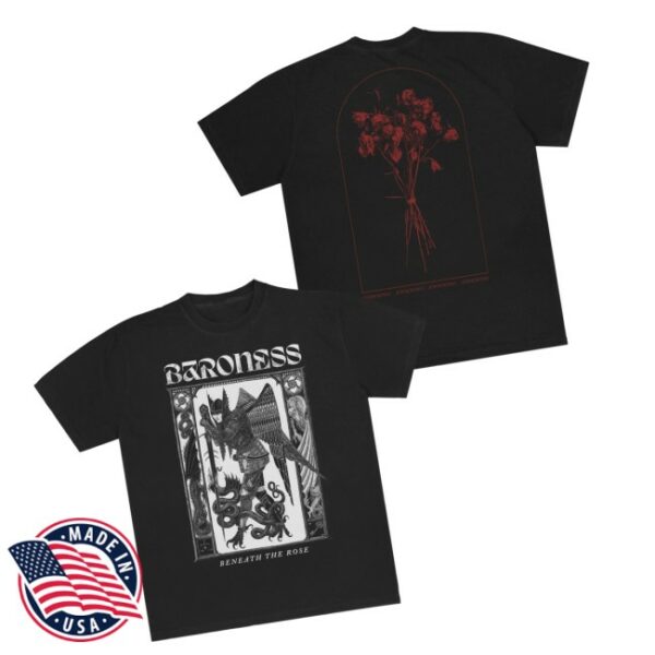 Baroness Store Merch Beneath The Rose Tee