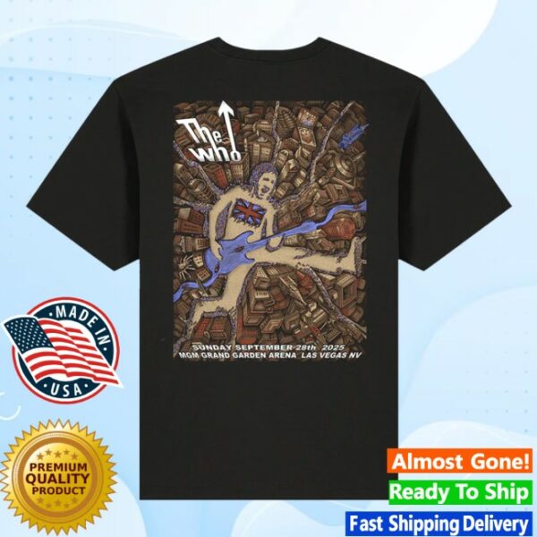 The Who Store Merch Las Vegas, Nv 2025 T-Shirt