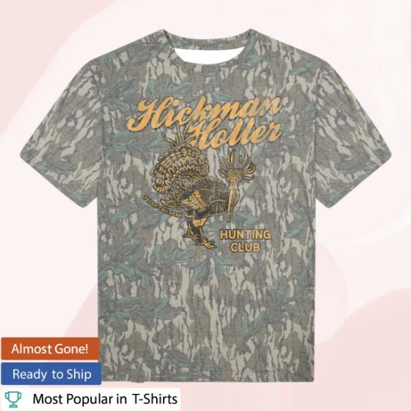 Tyler Childers Music Store Merch Tyler Childers Hickman Holler Mossy Oak T-Shirt
