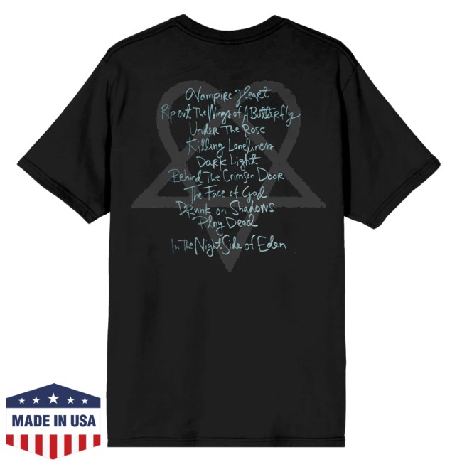 kenny heartagram store merch dark light tracklist tee qq