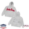 kenny Gracie Abrams Merch Store Secret Tour Heather Grey Star Hoodiev