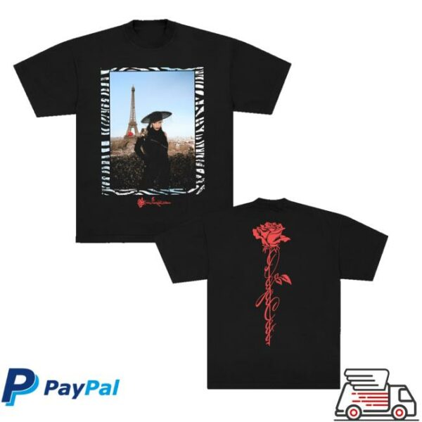 Doja Cat Merch Store Official Meet Me In Paris T-Shirt