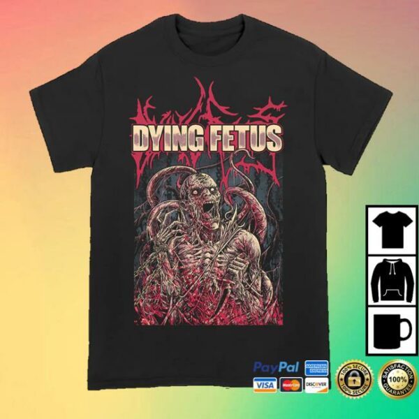 Dying Fetus Band Merch Store Dying Fetus Chained Tentacles Tee