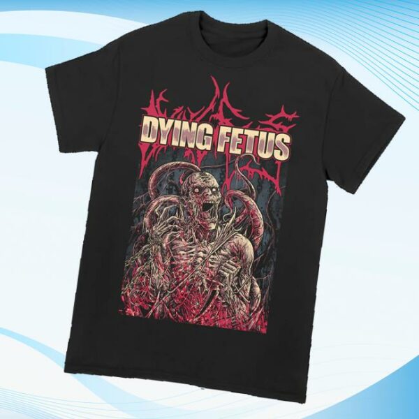 Dying Fetus Band Merch Store Dying Fetus Chained Tentacles Tee