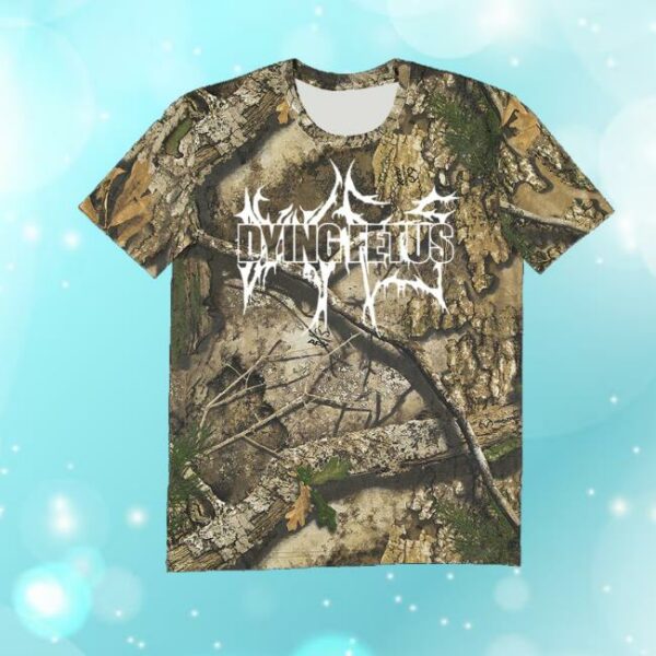 Dying Fetus Band Merch Store Dying Fetus Dual Logo Camo Tee