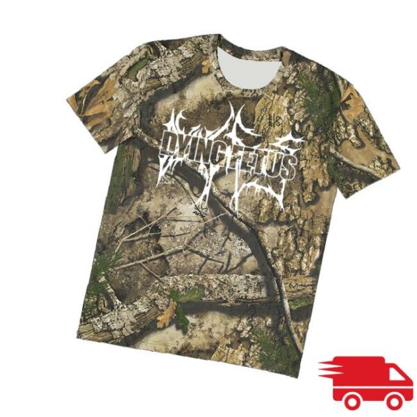 Dying Fetus Band Merch Store Dying Fetus Dual Logo Camo Tee