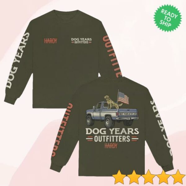 Hardy Shop Merch Dog Years Long Sleeve Tee