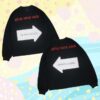 kenny Etnaveravela Merch Store Im With Stupid Longsleeve Blacka