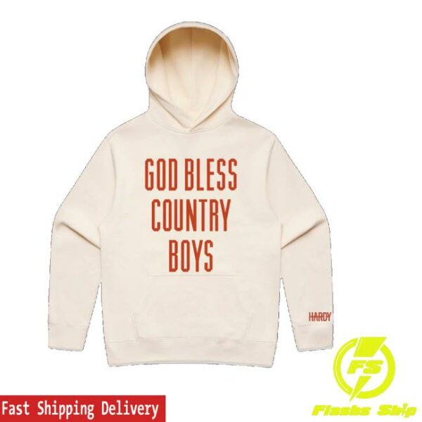 Hardy Shop Merch God Bless Country Boys Hoodie