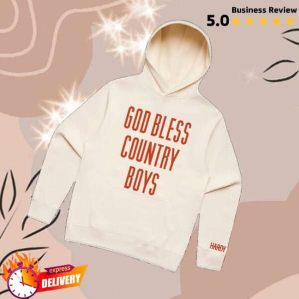 Hardy Shop Merch God Bless Country Boys Hoodie