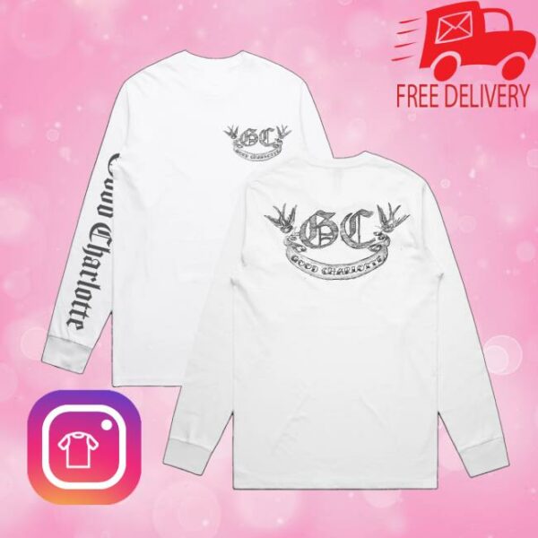 Good Charlotte Merch Store Limited Edition Reimagined St 25Th Anniversary Long Sleeve