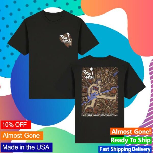 The Who Merch Store Las Vegas Nv 2025 T-Shirt