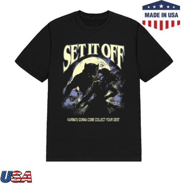 Setitoffband Merch Store Wolf Movie Tee