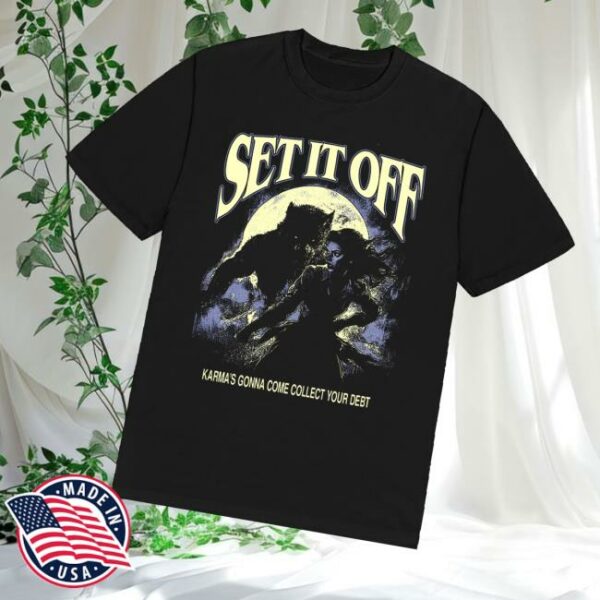 Setitoffband Merch Store Wolf Movie Tee