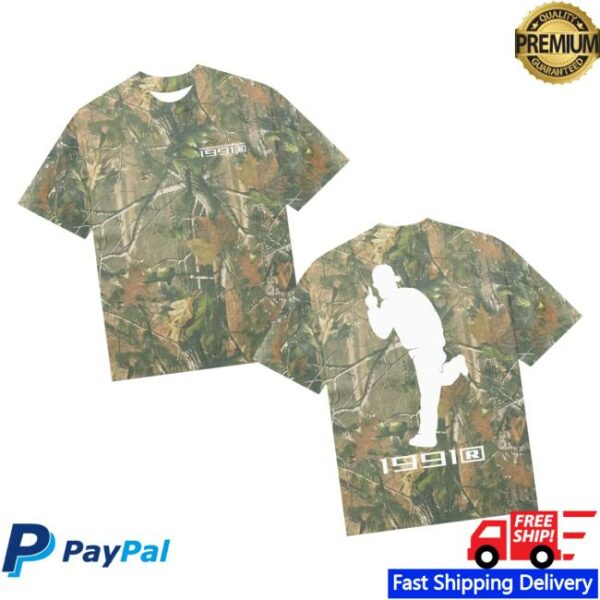 Midnight Organic Merch Store Ya Feel Me Tee Faded Tree Camo