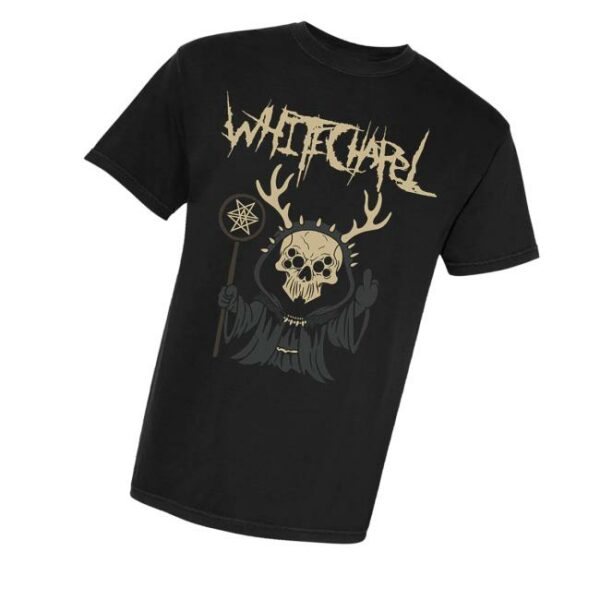 Whitechapel Band Merch Store Park Leader Black T-Shirt