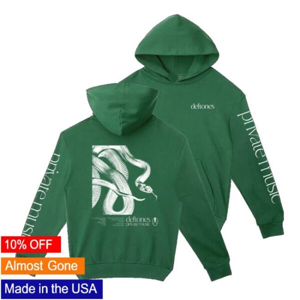Deftones Shop Merch Private Music Tracklist Hoodie