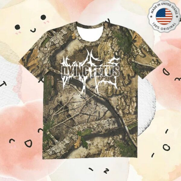 Dying Fetus Band Store Merch Dying Fetus Dual Logo Camo Tee