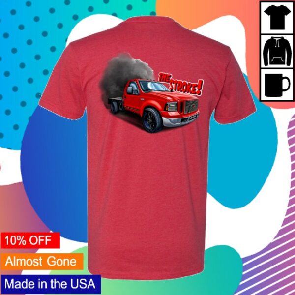 Tom’s Refurb Store Merch The Stroke Tee