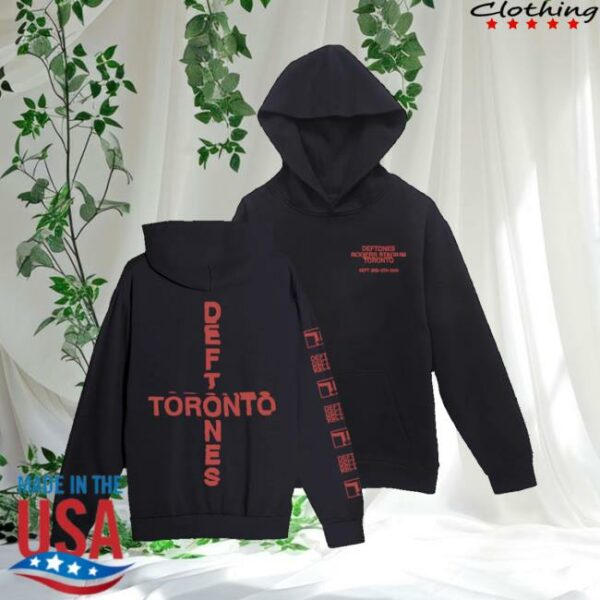 Deftones Shop Merch Toronto Exclusive Cross Hoodie