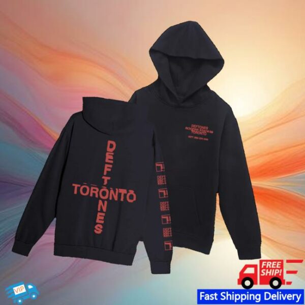 Deftones Shop Merch Toronto Exclusive Cross Hoodie