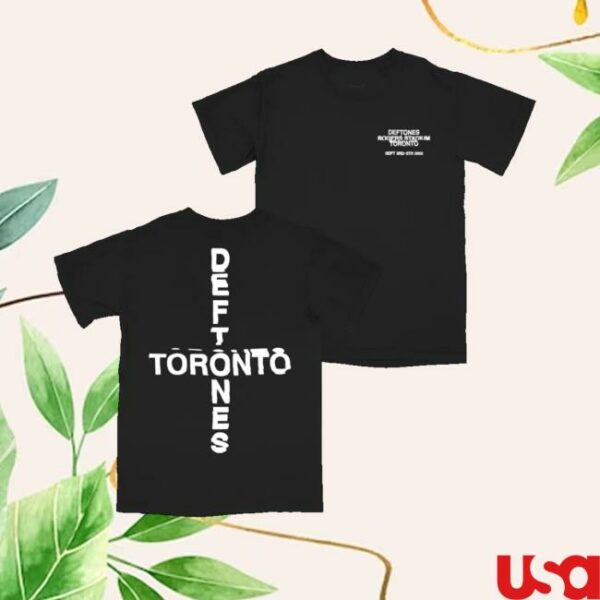 Deftones Shop Merch Toronto Exclusive Cross T-Shirt