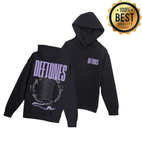 Deftones Shop Merch North America Leg 2 Tour Hoodie