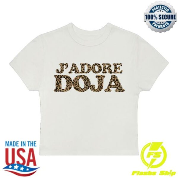 Doja Cat Merch Store Official J’Adore Crop T-Shirt