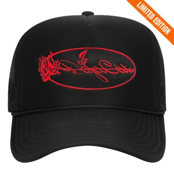 Doja Cat Merch Store Official Rose Trucker Hat