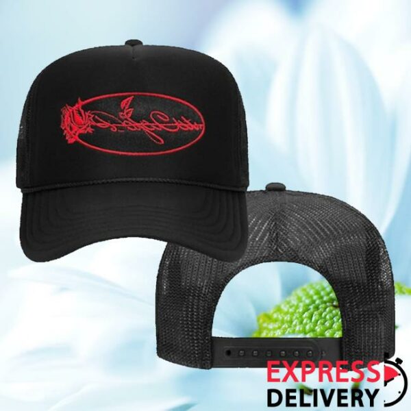 Doja Cat Merch Store Official Rose Trucker Hat