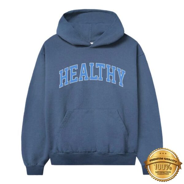 Midnight Organic Merch Store Healthy 14Oz Boxy Hoodie