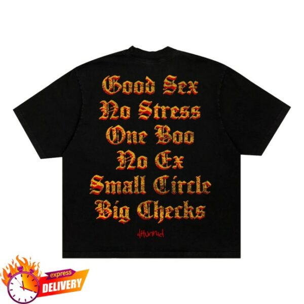 4Hunnid Store Merch Good Sex Black Tee