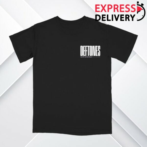 Deftones Store Merch North America Leg 2 Tour T-Shirt