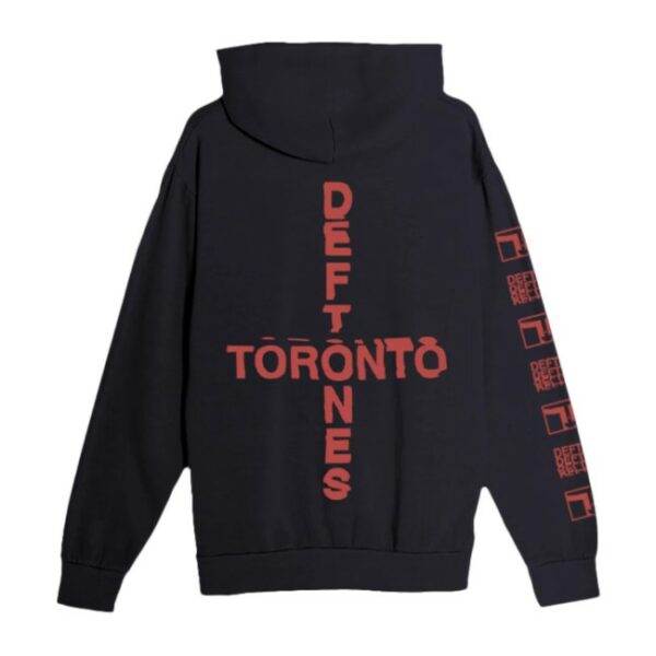Deftones Store Merch Toronto Exclusive Cross Hoodie