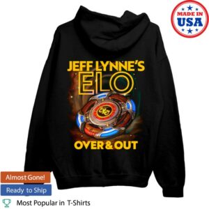 Jeff Lynne’s Elo Store Merch Over And Out Us 2024 Zip Up Hoodie