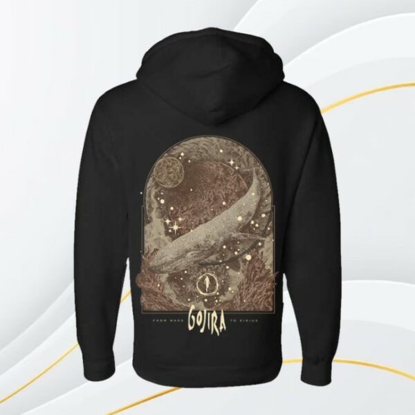 Roadrunner Records Store Merch Gojira Fmts Golden Hoodie