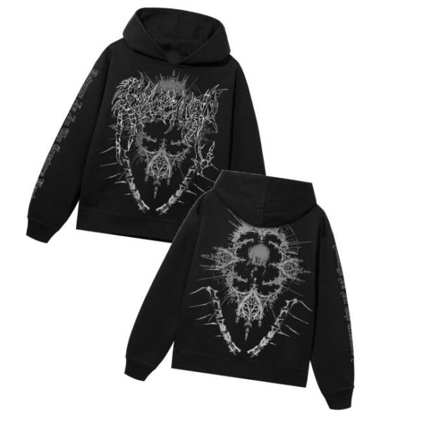 Revenge Merch Store Crucible Hoodie Black