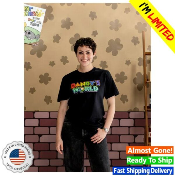 Dandy’s World Merch Store Dandy’s World Black Logo Tee