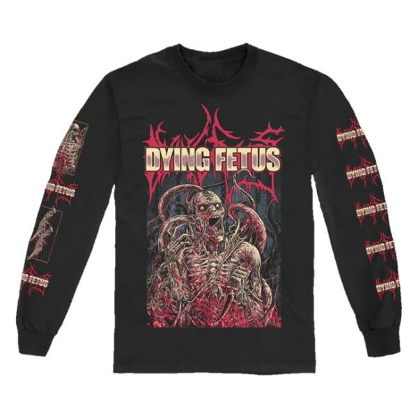 Dying Wish Merch Store Dying Fetus Chained Tentacles Longsleeve