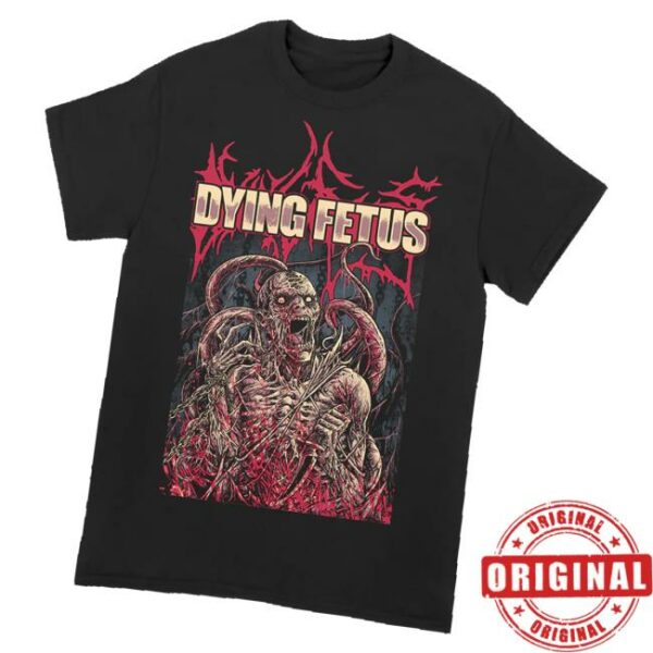 Dying Wish Merch Store Dying Fetus Chained Tentacles Tee