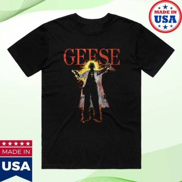 Terrible Geese Merch Store Trumpet Jesus Tee