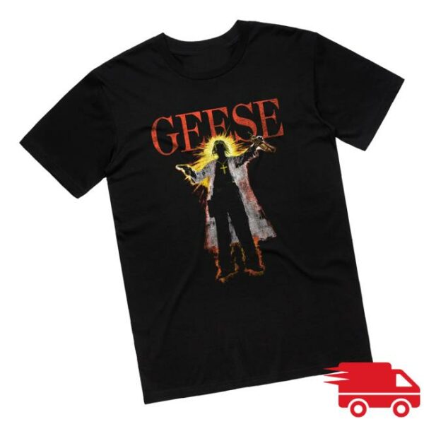 Terrible Geese Merch Store Trumpet Jesus Tee