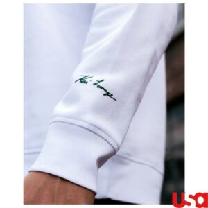 Kai Trump Merch Store Kt Signature Unisex Pullover Sweatshirt White