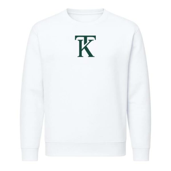 Kai Trump Merch Store Kt Signature Unisex Pullover Sweatshirt White